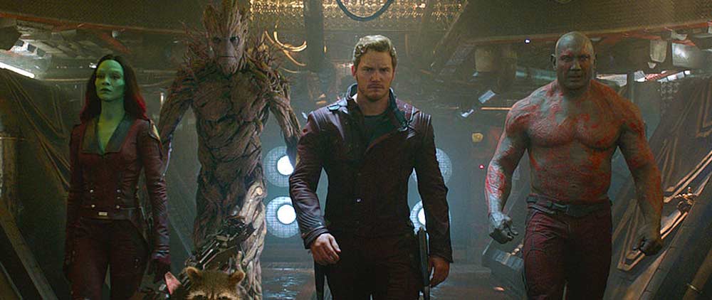 MCU in Chronological Order Gaurdians of the galaxy 2014