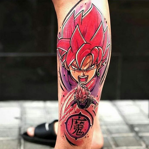 Goku SSJ Blue  Goku Black Rosé tattoo Executed by JT at Redemption Tattoo   rdbz