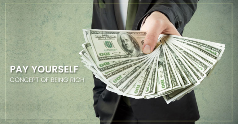 What is the pay yourself first concept?