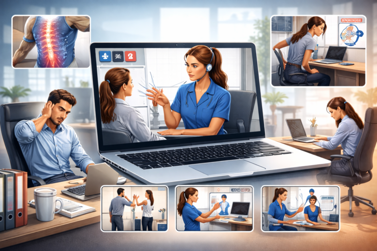 Online physiotherapy